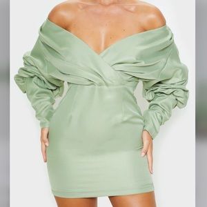 Green mini dress. Brand New!!!